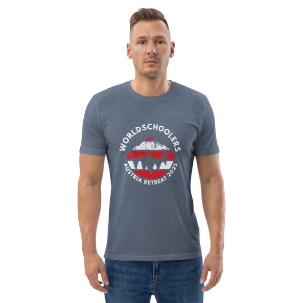Austria 2025 |  Official Red logo - White Font | Unisex organic cotton t-shirt