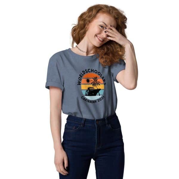 Caribbean 2025 | Black Font | Unisex organic cotton t-shirt