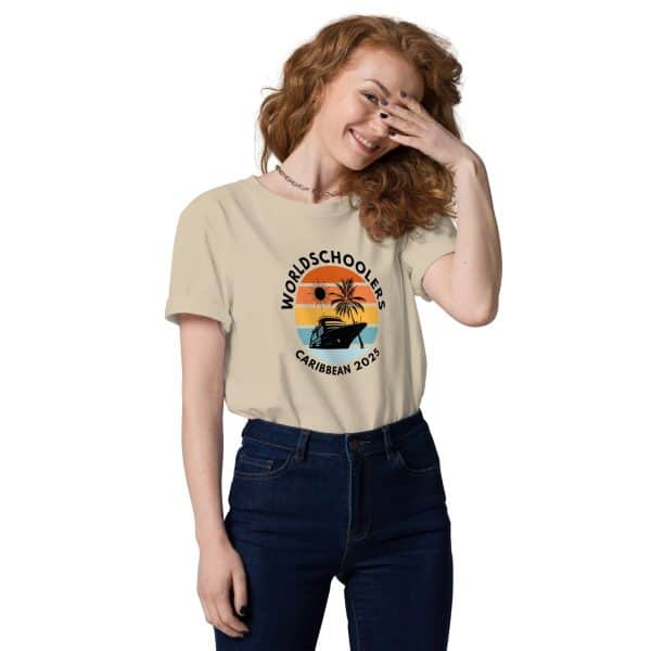 Caribbean 2025 | Black Font | Unisex organic cotton t-shirt