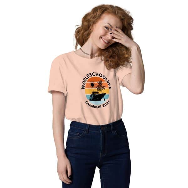 Caribbean 2025 | Black Font | Unisex organic cotton t-shirt