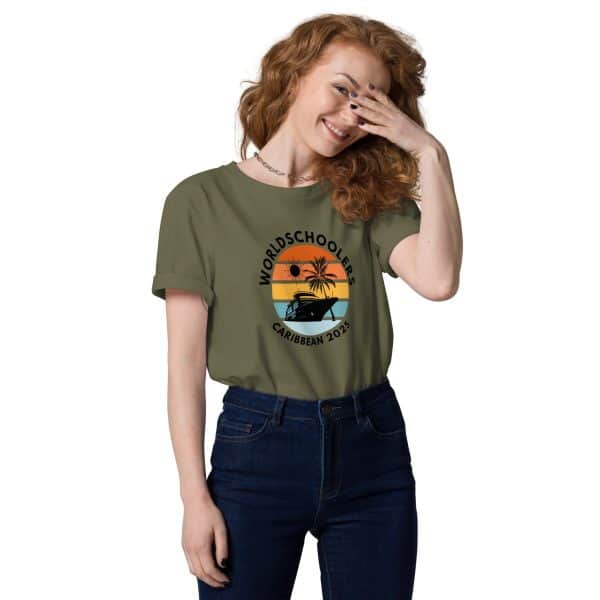 Caribbean 2025 | Black Font | Unisex organic cotton t-shirt