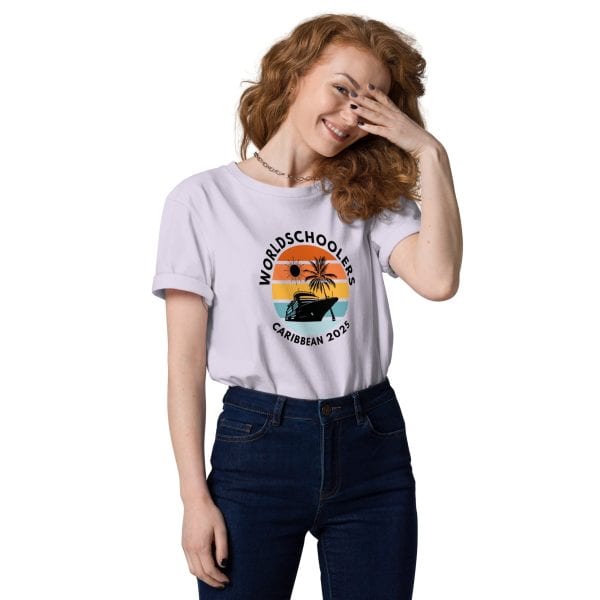 Caribbean 2025 | Black Font | Unisex organic cotton t-shirt