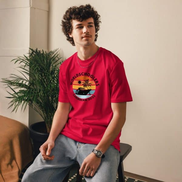 Caribbean 2025 | Black Font | Unisex organic cotton t-shirt