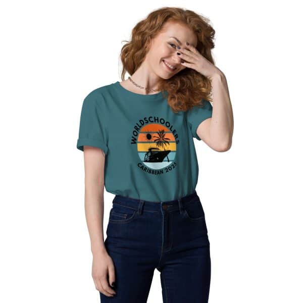 Caribbean 2025 | Black Font | Unisex organic cotton t-shirt
