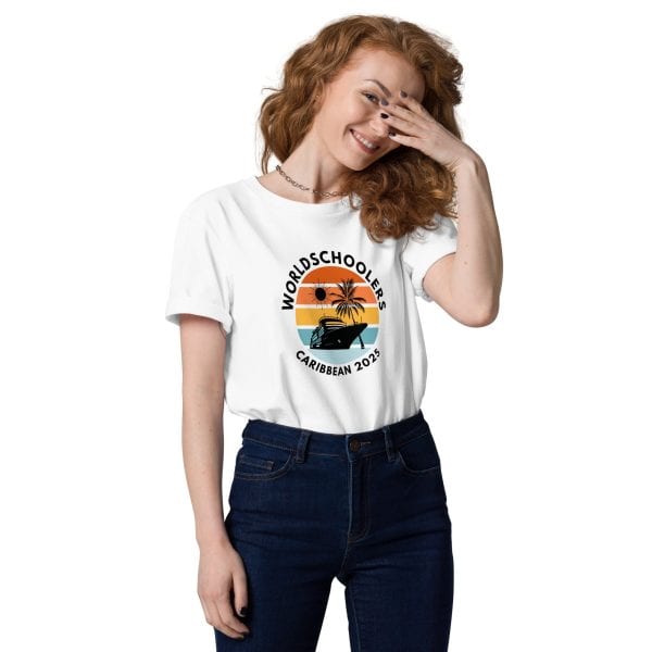 Caribbean 2025 | Black Font | Unisex organic cotton t-shirt