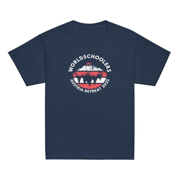 Austria 2025 |  Official Red logo - White Font | Youth classic tee