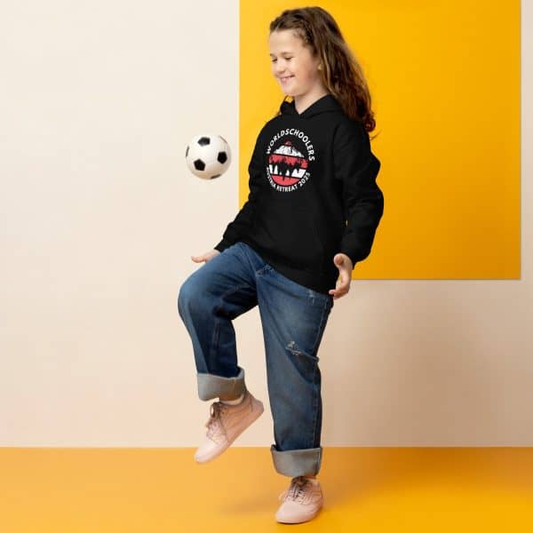 Austria 2025 | Official Red logo - White Font | Youth heavy blend hoodie