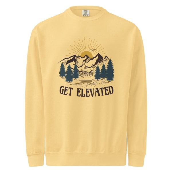 Get Elevated | Unisex garment-dyed sweatshirt