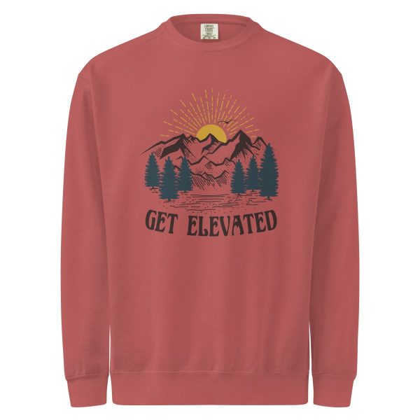 Get Elevated | Unisex garment-dyed sweatshirt