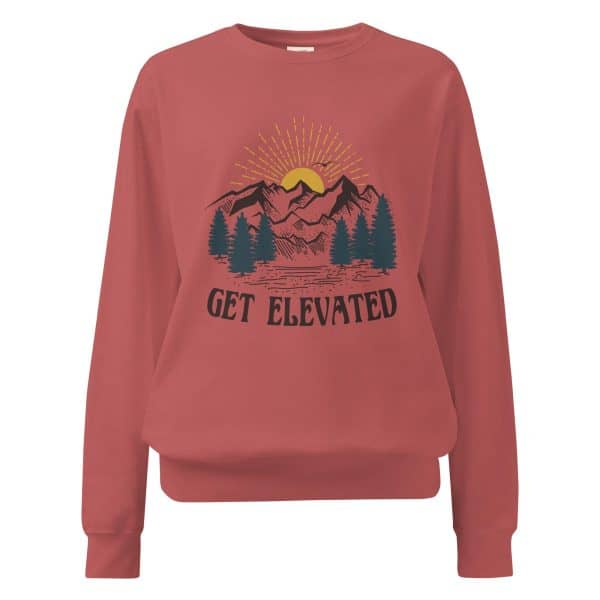 Get Elevated | Unisex garment-dyed sweatshirt