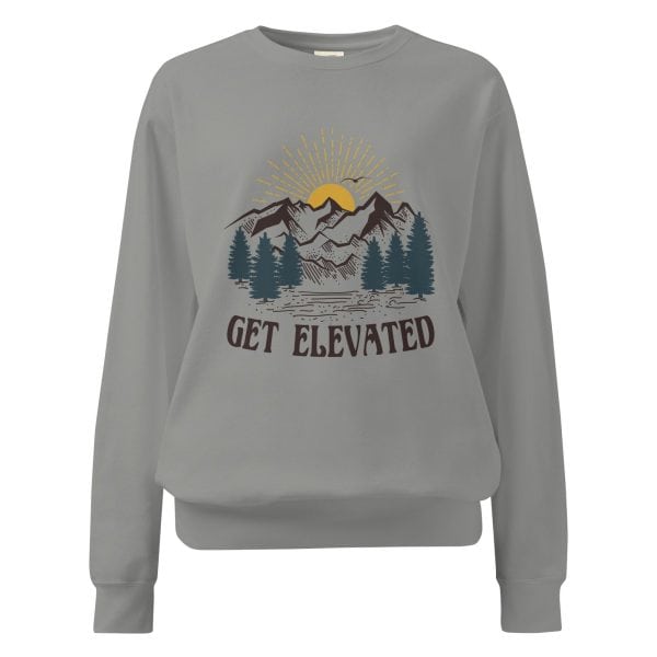 Get Elevated | Unisex garment-dyed sweatshirt