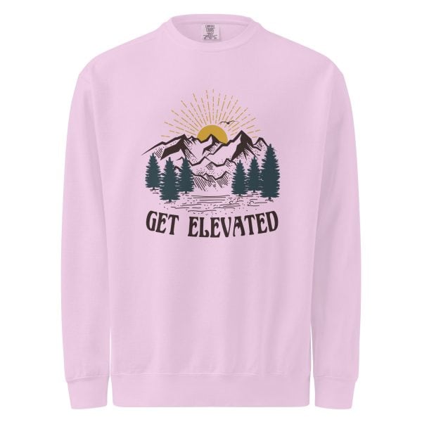 Get Elevated | Unisex garment-dyed sweatshirt