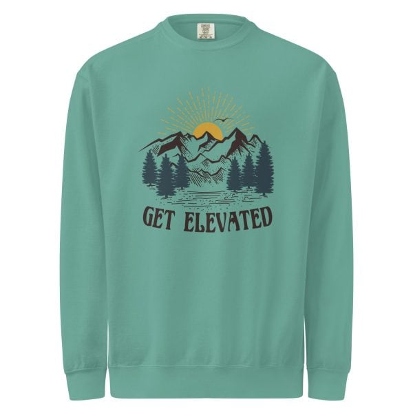 Get Elevated | Unisex garment-dyed sweatshirt