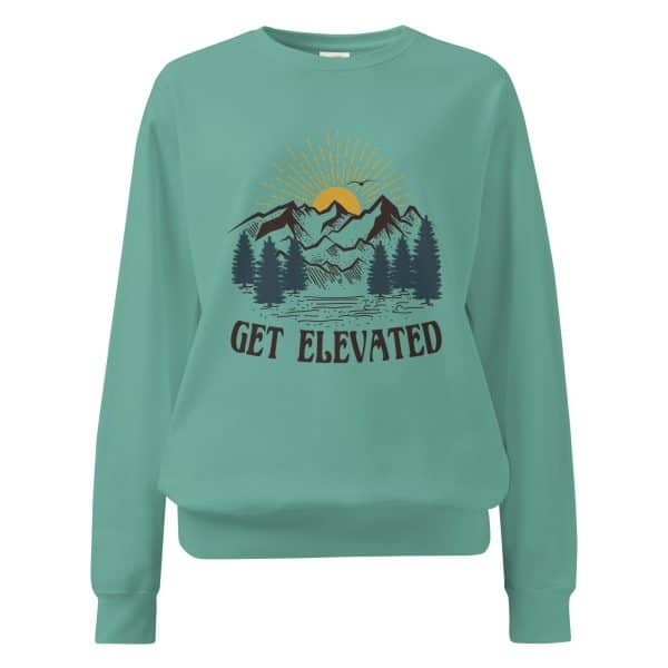 Get Elevated | Unisex garment-dyed sweatshirt