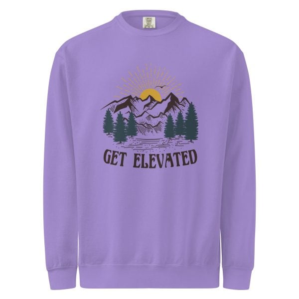 Get Elevated | Unisex garment-dyed sweatshirt