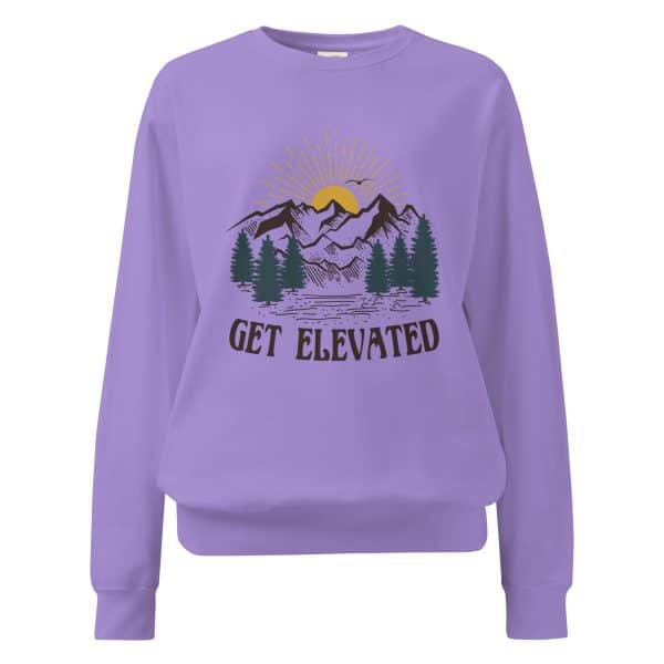 Get Elevated | Unisex garment-dyed sweatshirt