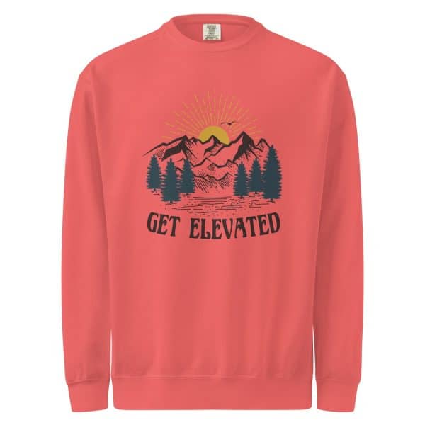 Get Elevated | Unisex garment-dyed sweatshirt