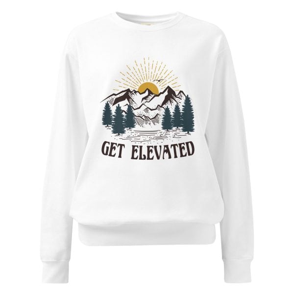 Get Elevated | Unisex garment-dyed sweatshirt