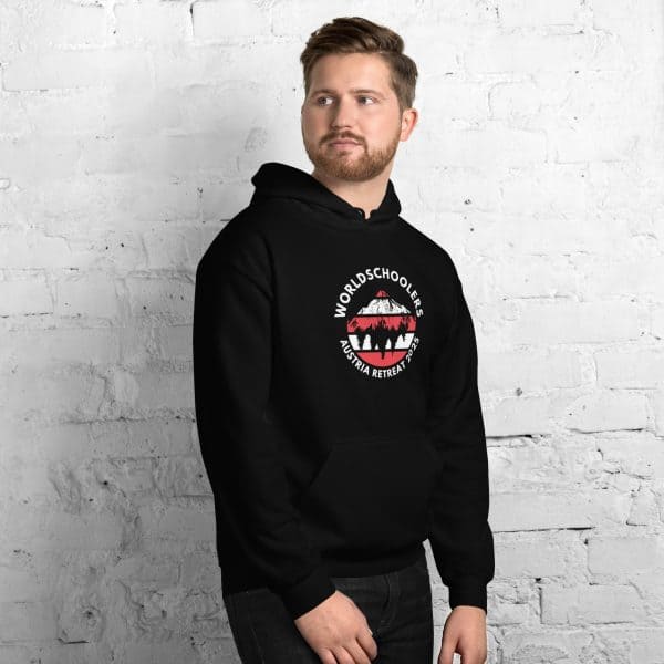 Austria 2025 |  Official Red logo - White Font | Unisex Hoodie