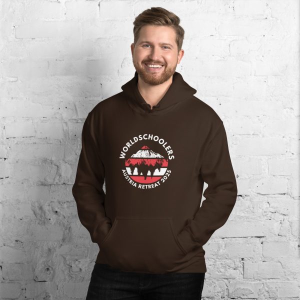 Austria 2025 |  Official Red logo - White Font | Unisex Hoodie