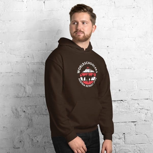 Austria 2025 |  Official Red logo - White Font | Unisex Hoodie