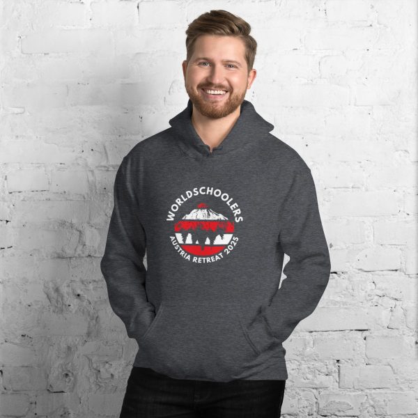 Austria 2025 |  Official Red logo - White Font | Unisex Hoodie