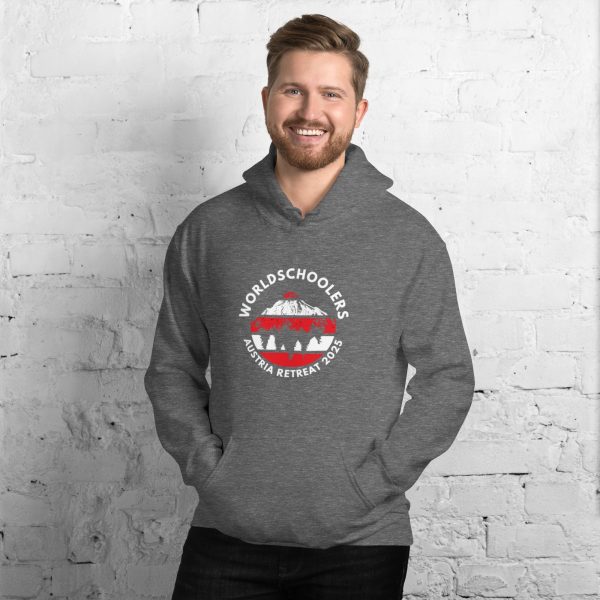 Austria 2025 |  Official Red logo - White Font | Unisex Hoodie
