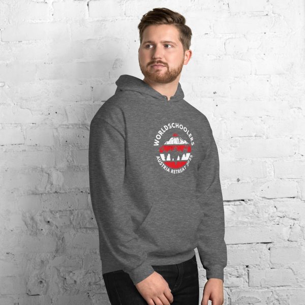 Austria 2025 |  Official Red logo - White Font | Unisex Hoodie