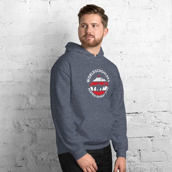 Austria 2025 |  Official Red logo - White Font | Unisex Hoodie