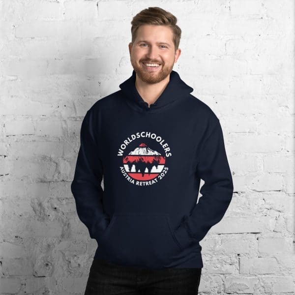 Austria 2025 |  Official Red logo - White Font | Unisex Hoodie
