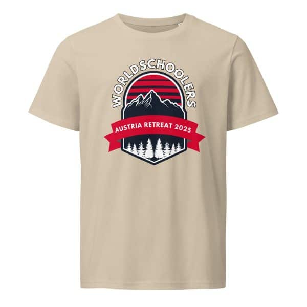 Austria Mountain Crest 2025 | Unisex organic mid-light t-shirt