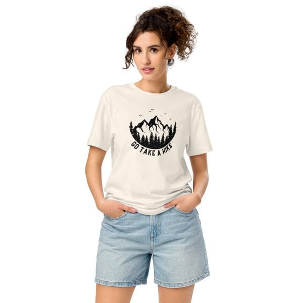Go Take a Hike | Unisex organic mid-light t-shirt