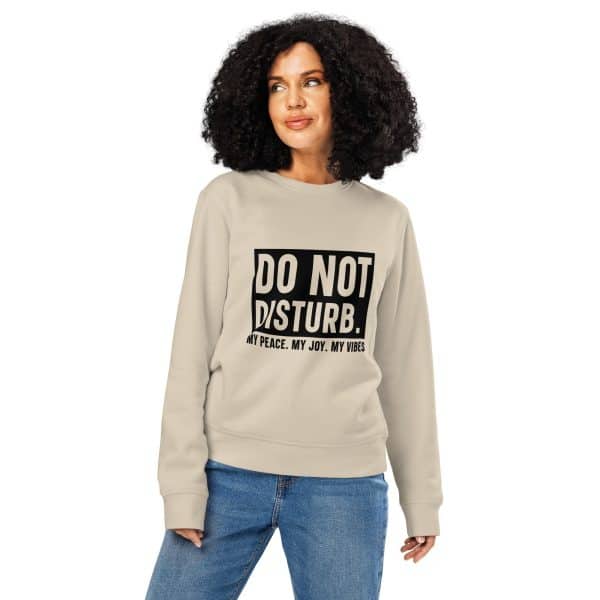 Do Not Disturb | Unisex organic mid-weight sweatshirt