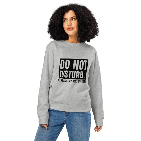 Do Not Disturb | Unisex organic mid-weight sweatshirt
