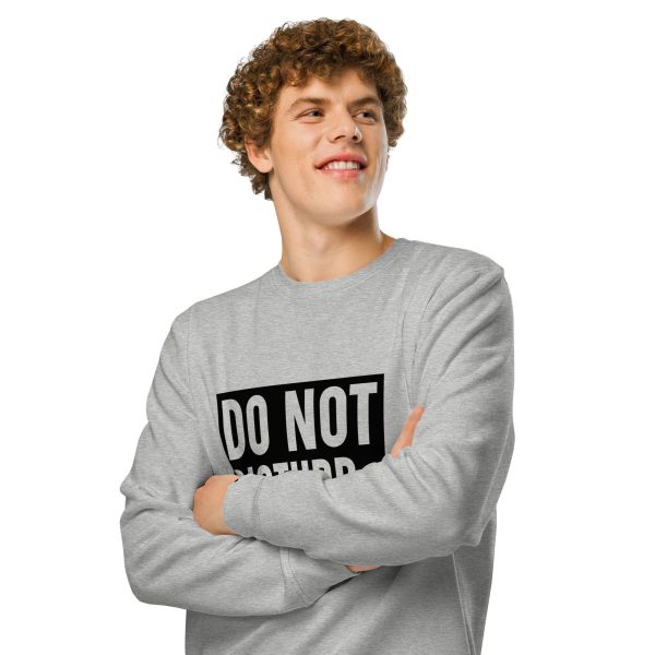 Do Not Disturb | Unisex organic mid-weight sweatshirt