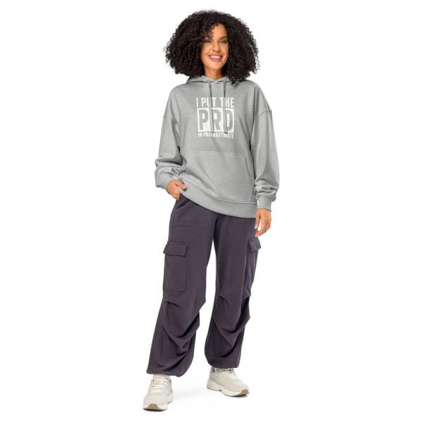 I put the PRO in Procrastinate | Unisex organic relaxed hoodie