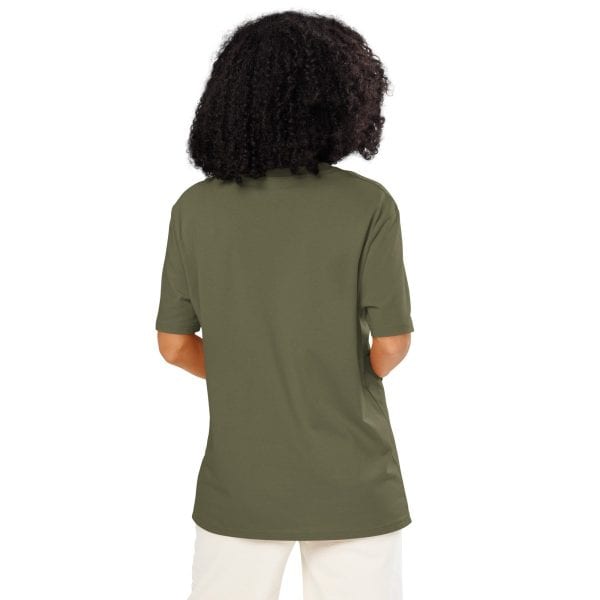 Growing At My Own Pace | Unisex organic ribbed neck t-shirt