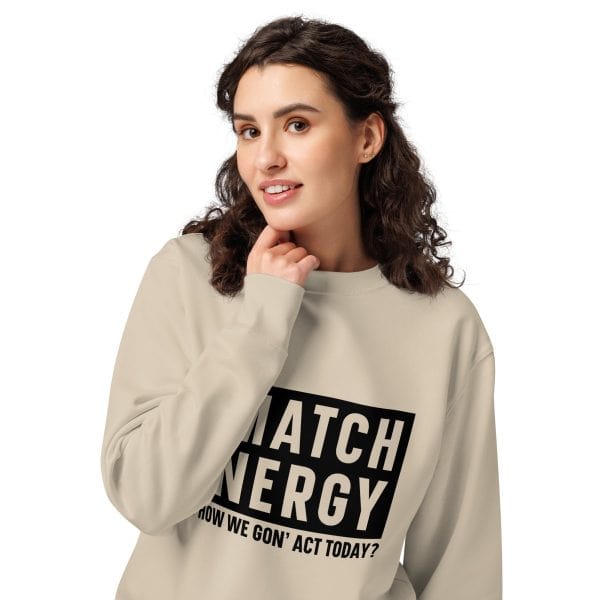 Match Energy | Unisex organic sweatshirt