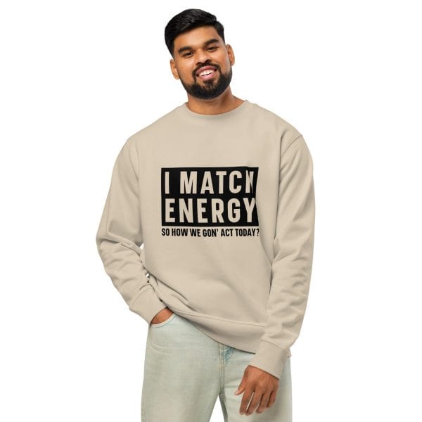 Match Energy | Unisex organic sweatshirt