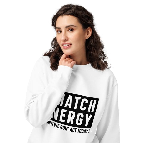Match Energy | Unisex organic sweatshirt