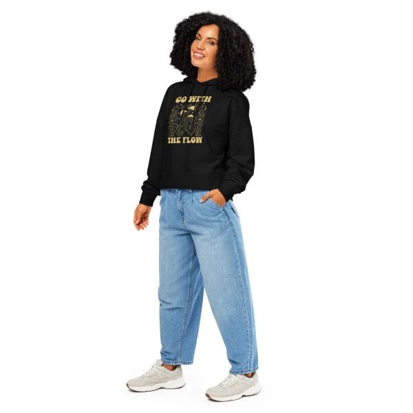 Go With the Flow | Women’s organic mid-weight hoodie