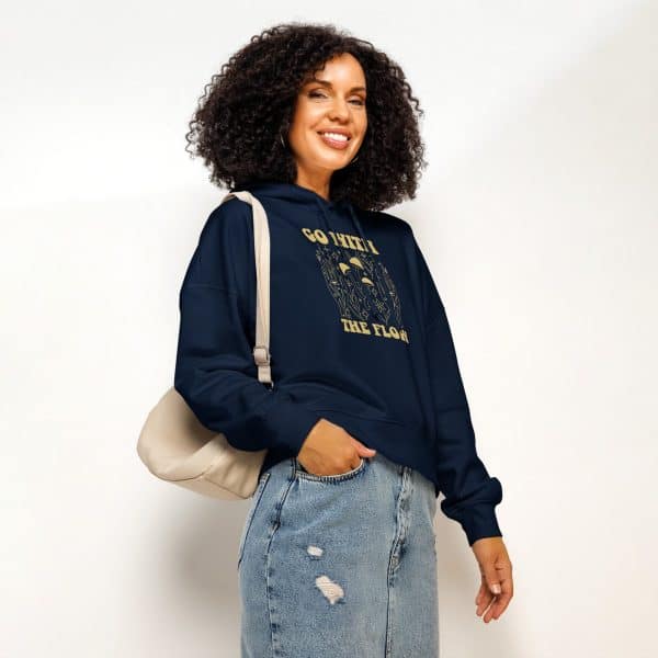Go With the Flow | Women’s organic mid-weight hoodie