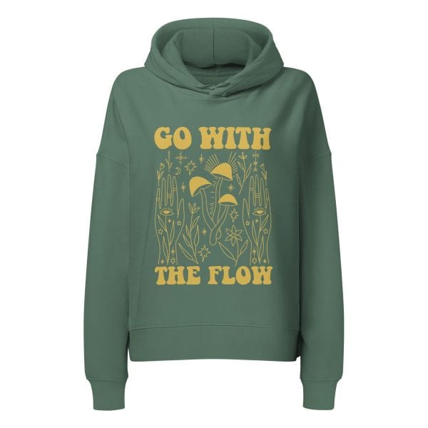 Go With the Flow | Women’s organic mid-weight hoodie