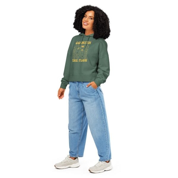 Go With the Flow | Women’s organic mid-weight hoodie