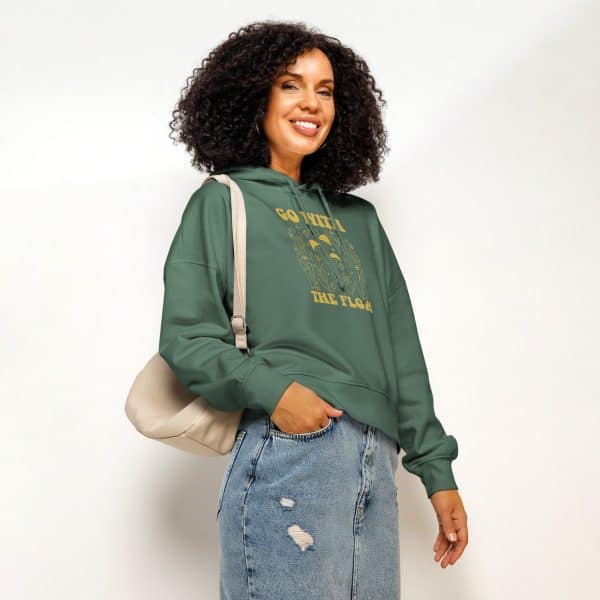 Go With the Flow | Women’s organic mid-weight hoodie