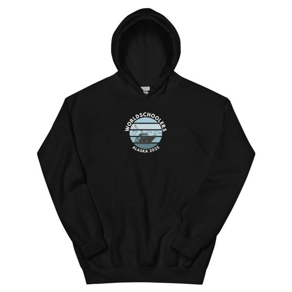 Unisex Hoodie | White Font | Alaska
