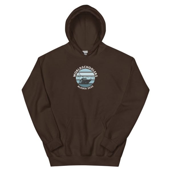 Unisex Hoodie | White Font | Alaska