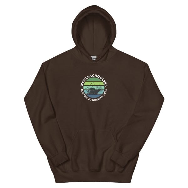 Unisex Hoodie | White Font | Iceland