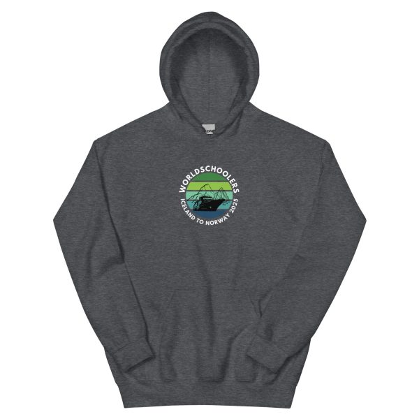 Unisex Hoodie | White Font | Iceland