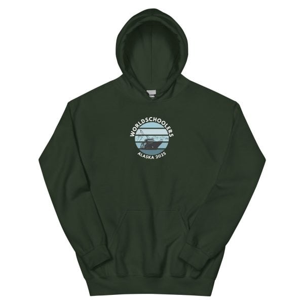Unisex Hoodie | White Font | Alaska